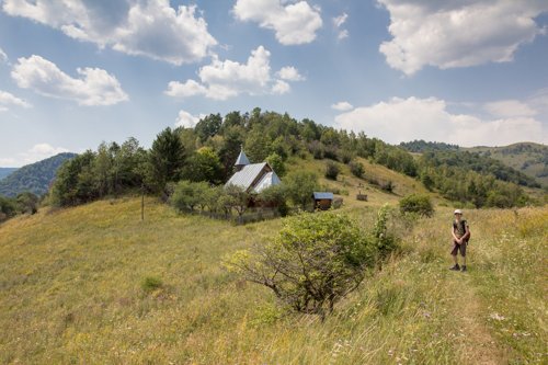 Die Kapelle im Ort Săcelului