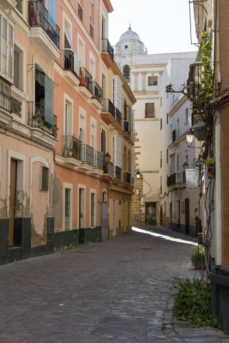 Die Stadt Cadiz in Andalusien