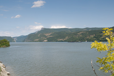 Blick auf dem Donaudurchbruch