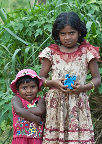 Tamilenkinder in Dalhousie