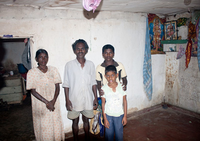 Tamilenfamilie in Dalhousie