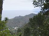 Blick von El Cedro zum Ort El Estanquillo