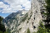 Blick zum Prisojnik 2547m