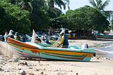 Am Strand in Negombo