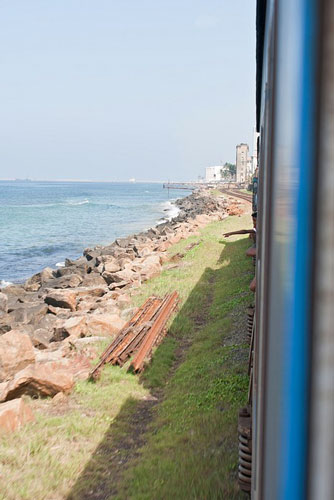 Zugfahrt nach Colombo